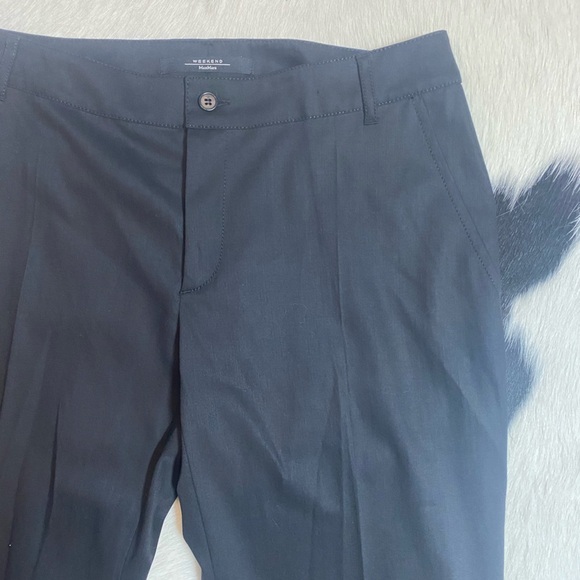 Weekend Max Mara black wool-blended tailored trousers - Picture 8 of 15